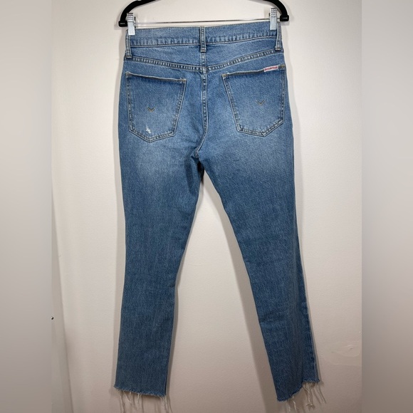 HUDSON Jeans Men’s Size 30 Ace‎ Skinny-Fit Distressed Blue Medium Wash - Picture 6 of 10